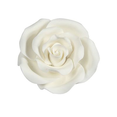 SugarSoft Roses White  38mm Pack of 20 #21305