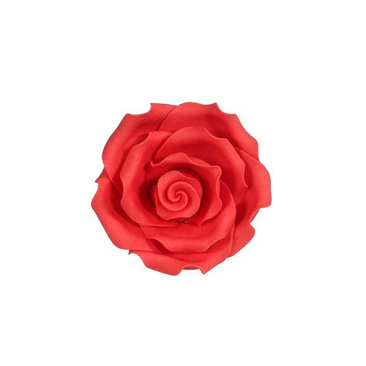 SugarSoftÂ® Rose Red 50mm Pack of 2  #21324-2