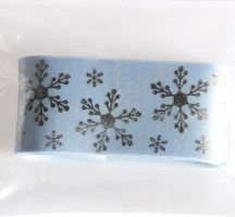 Snowflake Blue Ribbon Retail Pack 36mm x 2m