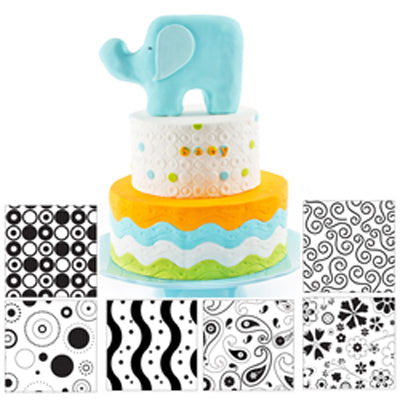 Texture Sheet Set  Modern Design (6 sheets) #43-4718