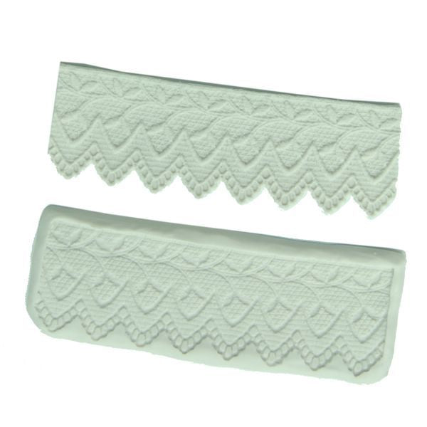 Embroidery lace maker mould -Lace Border