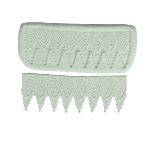 Embroidery lace maker mould -3" Border