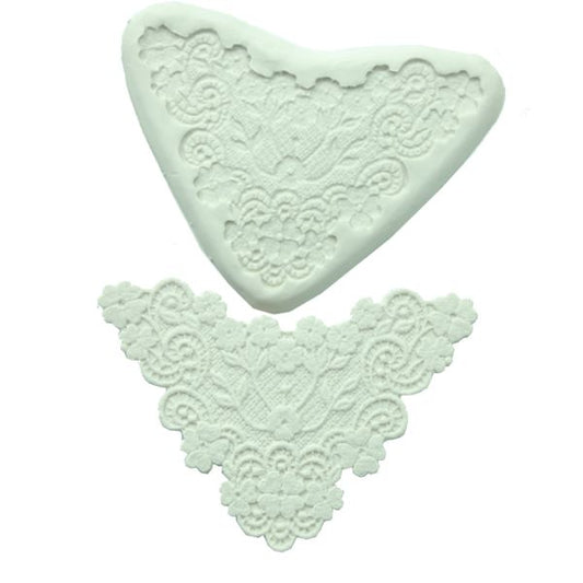 * Embroidery lace maker mould -Flower  Lace Border #44-1021
