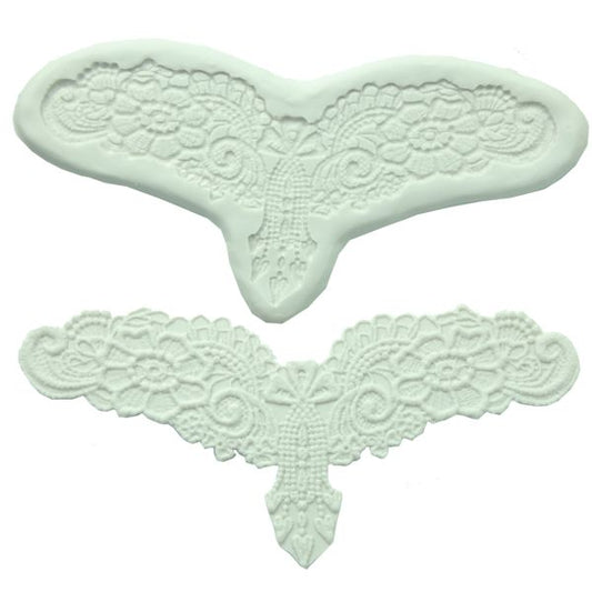 * Embroidery lace maker mould - Lace with Dangle # 44-1022