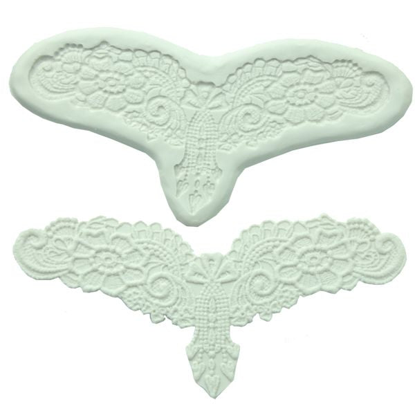 Embroidery lace maker mould - Lace with Dangle