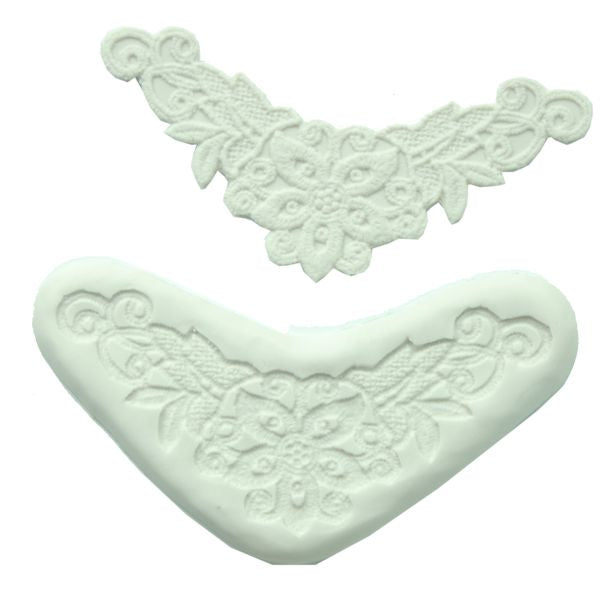 Embroidery lace maker mould -Poinsettia