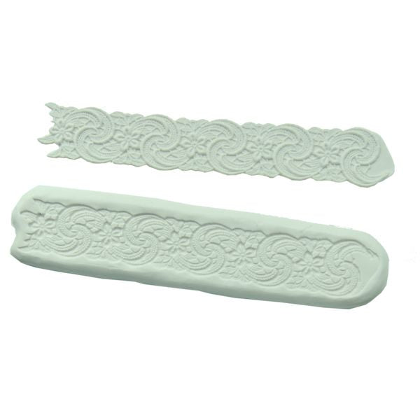 * Embroidery lace maker mould -1.75" Wide border #44-1027