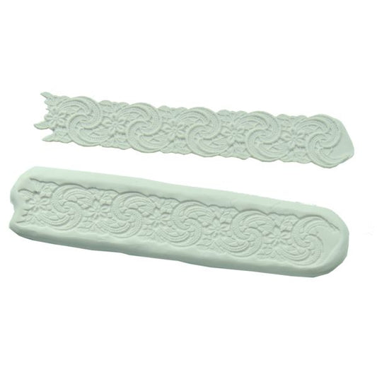 * Embroidery lace maker mould -1.75" Wide border #44-1027