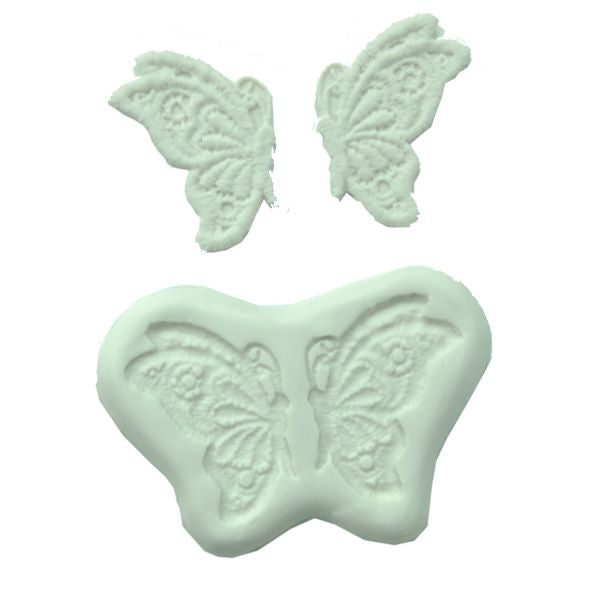 Embroidery lace maker mould -2.25" Butterfly