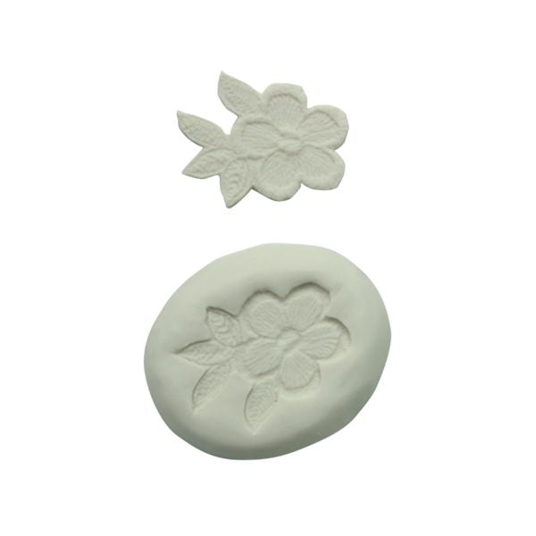 Embroidery Lace Maker Mould - Lace Flower with leaves
