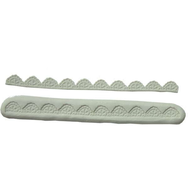 Embroidery Lace Maker Mould - Scalloped Lace