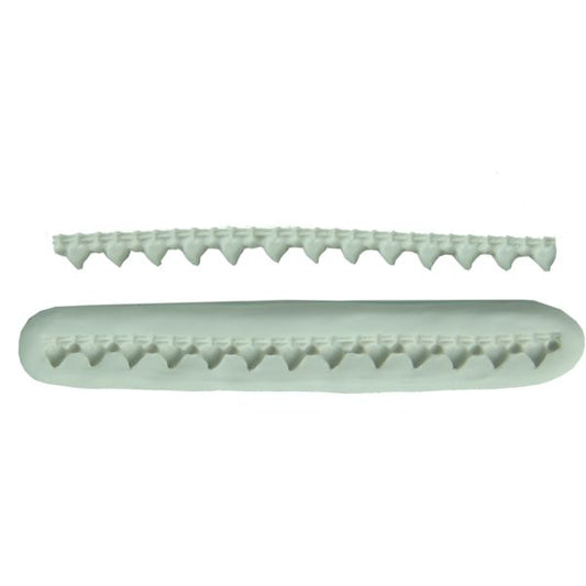 * Embroidery Lace Maker Mould - Heart Border #44-1504