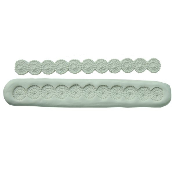 Embroidery Lace Maker Mould - Bead Circle