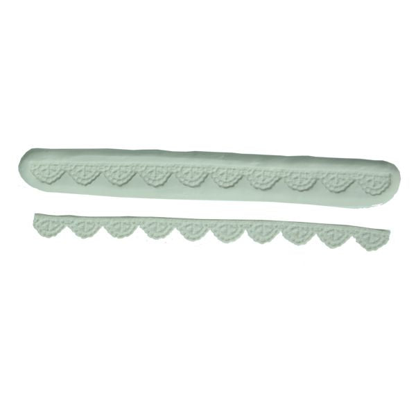 Embroidery Lace Maker Mould - 5/8" Scalloped Border