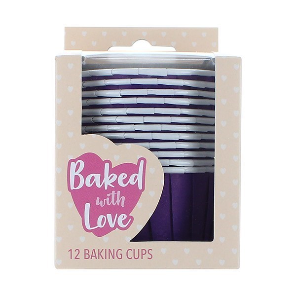 Purple Baking Cups