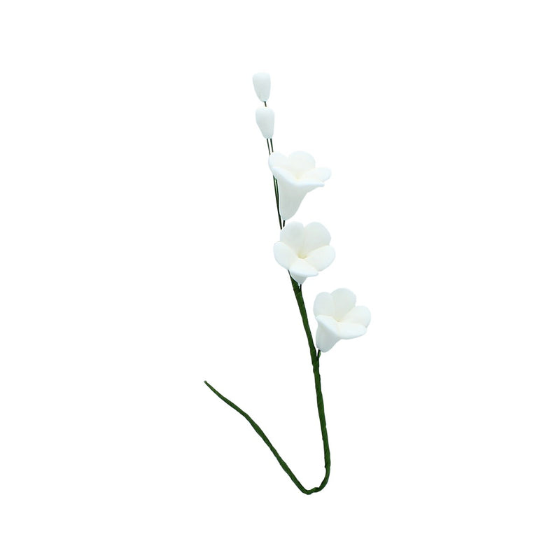 White Sampaguita Sugar Flower Spray -100mm-50473