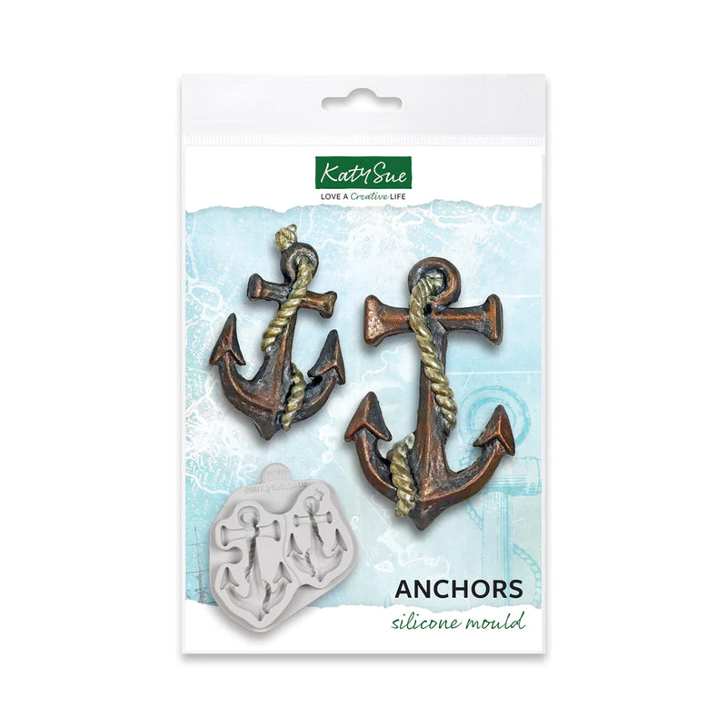 Anchors Silicone Mould By Katie Sue