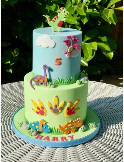 FMM - Cute Dinosaur Large Tappit Cutter - 2 Set