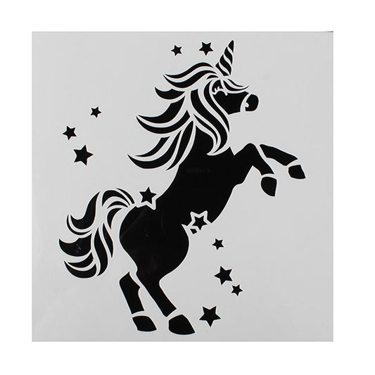 Unicorn Stencil