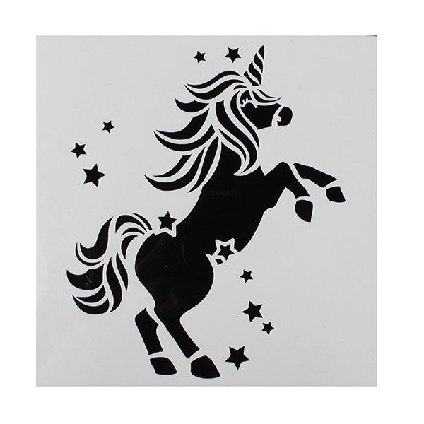 Unicorn Stencil 68011