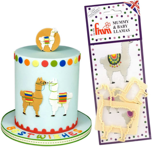 fmm mummy and baby llamas