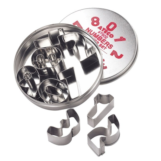 Numeral Cutter set - stainless steel