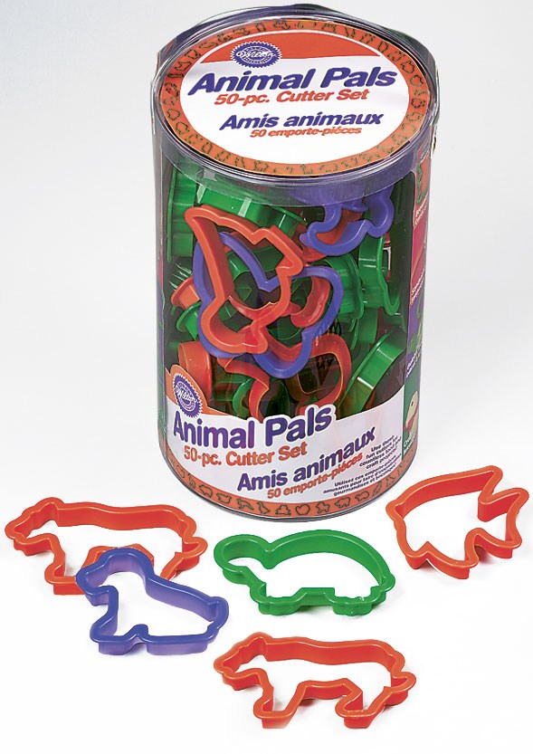A-B-C and 1-2-3 50pc Cookie Cutter Set