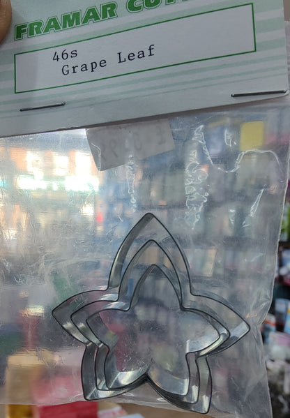 Grape leaf  Set of 3--46S