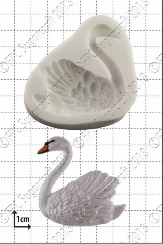 Swan (left) Silicone Mould By FPC