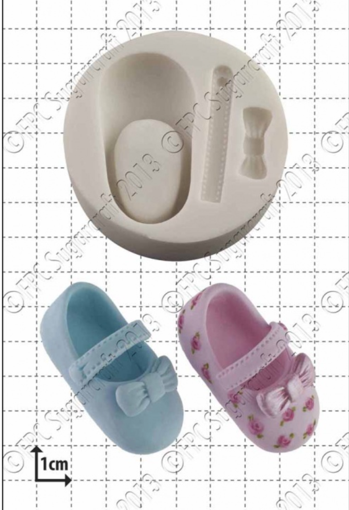 Baby Shoe -Silicon mould  FPC-C011 By FPC