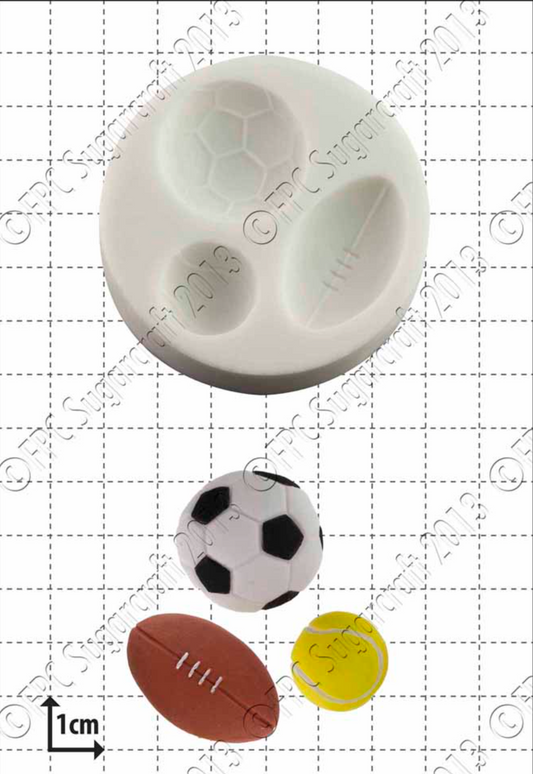 Sport Balls -Silicon mould  -FPC-C016