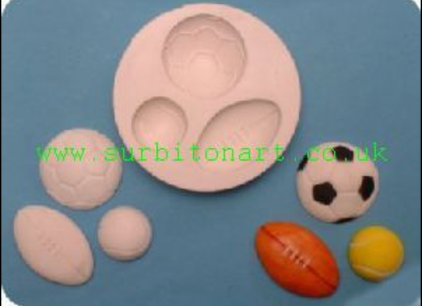 Sport Balls -Silicon mould  -FPC-C016