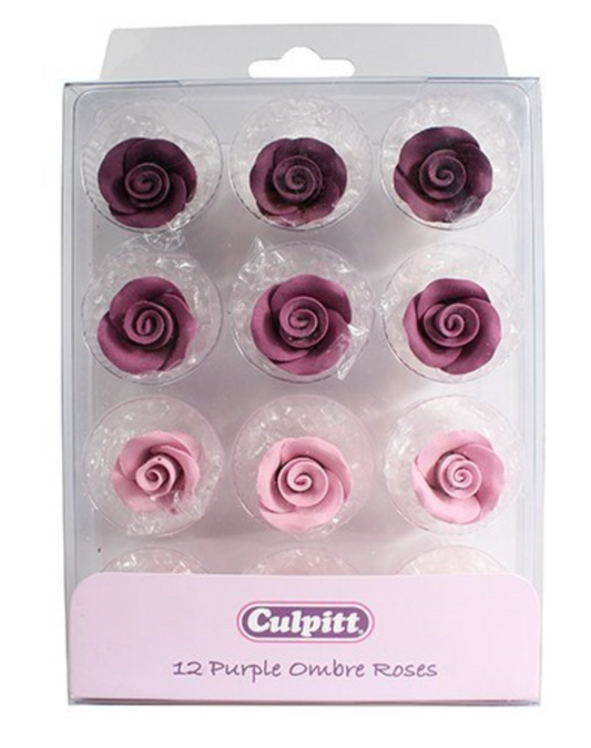 Sugar Roses- 12 Piece -20mm