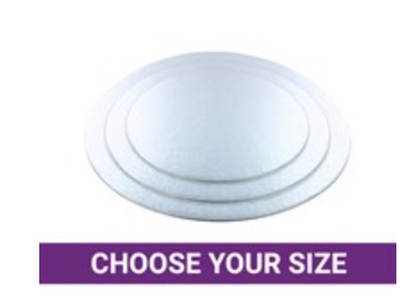 Single Thick Cut Edge Cake Card - CHOOSE A SIZE AND DESIGN