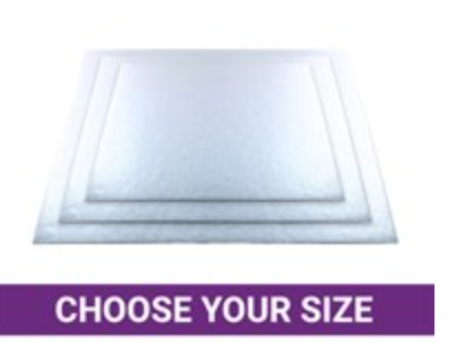 Single Thick Cut Edge Cake Card - CHOOSE A SIZE AND DESIGN