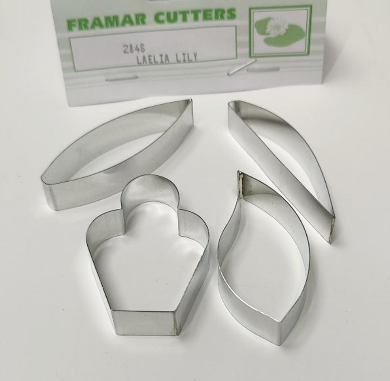 Laelia Lily Framar Metal Cuttersset of 4--284S