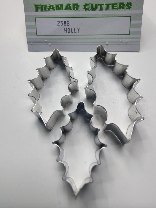 Holly Leaf Framar Metal Cutters set of 3-258s