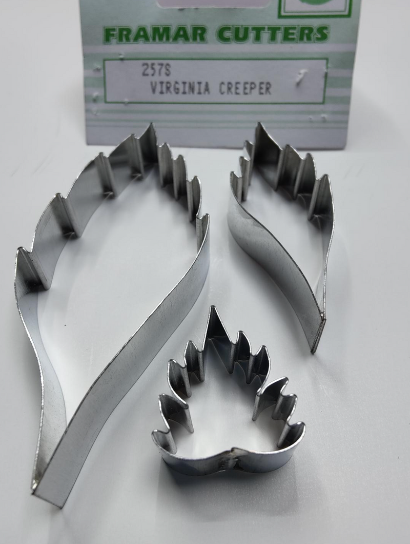 Virginia creeper Framar Metal Cutters set of 3 -257S