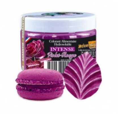 DECO RELIEF COLOUR  INTENSIVE WATER SOLUBLE FOOD COLOUR -Red Purple -50g  INT92