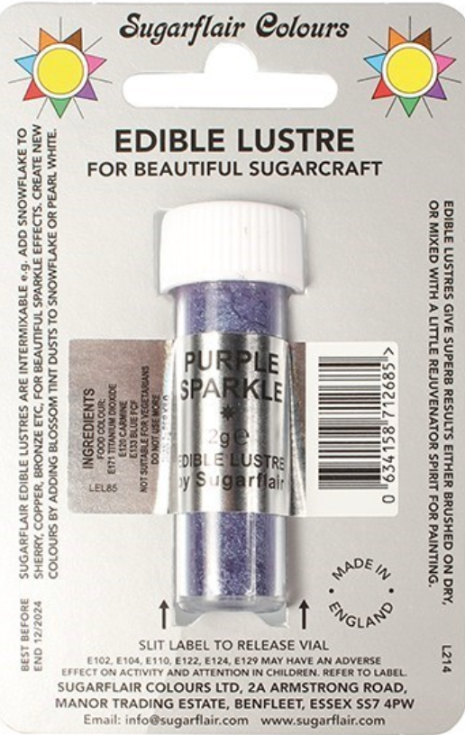 Sugarflair Lustre -Choose A Colour