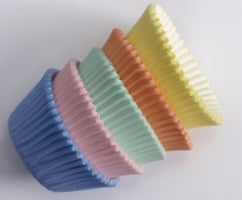 Assorted Pastel MINI Baking Cups BC721