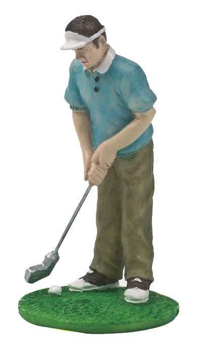 Golfer -Resin Male Golfer