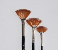 Set of three-  Fan Brushes