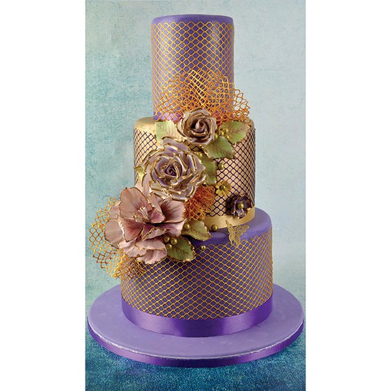 * Claire Bowman Cake Lace Mat Fishnet