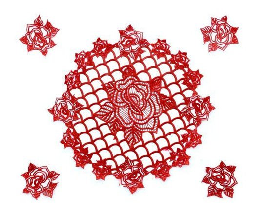 Rosie Cake Lace Mat
