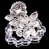 Acrylic  Embroidery Lace Design Embosser -  - -
