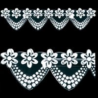Acrylic  Embroidery Lace Design Embosser - - -