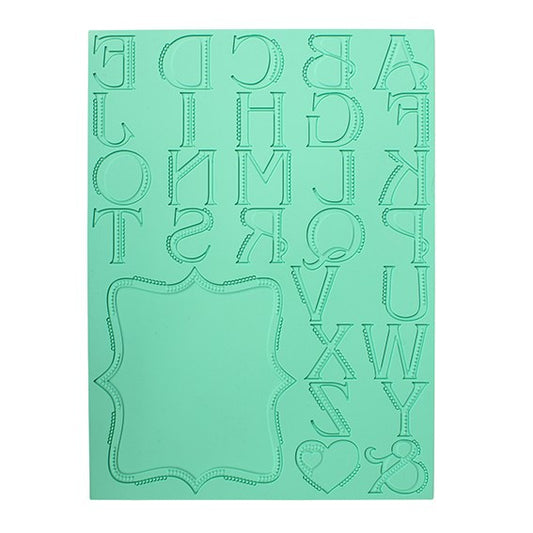 * Pavoni - Lace Letter Mat