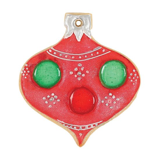 SK Rounded Teardrop Bauble Cookie Cutter CS60B003-01