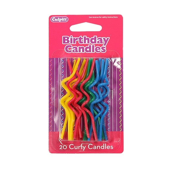 Primaries Curly Candles